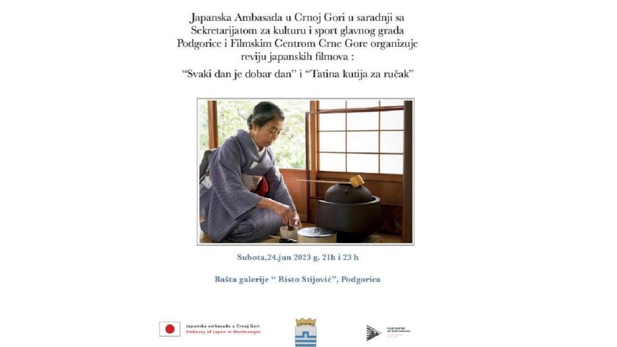 Revija japanskih filmova u dvorištu galerije “Risto Stijović”